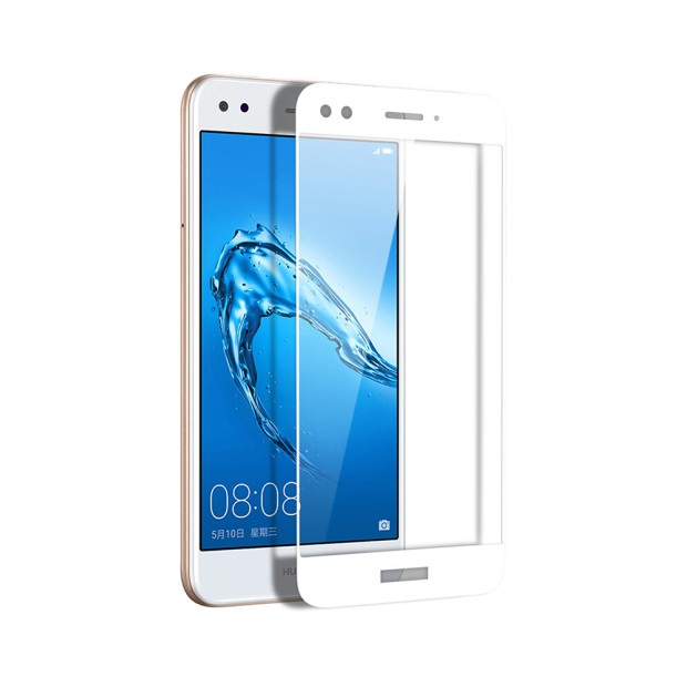 Защитное стекло 5D для Huawei Nova Lite (2017) White
