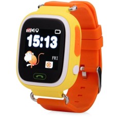 Ремешок Silicone Smart Baby Watch Q90 (Orange)