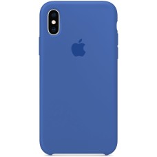 Силиконовый чехол Original Case Apple iPhone XS Max (12) Blue