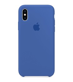 Силиконовый чехол Original Case Apple iPhone XS Max (12) Blue