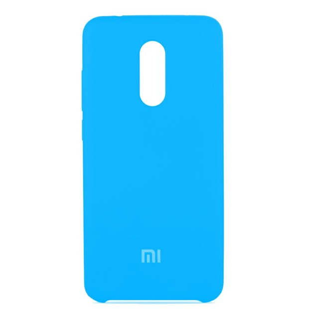 Силиконовый чехол Original Case Xiaomi Redmi 5 Plus (Голубой)