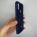 Силикон Original Case Logo Xiaomi Redmi 7 (Тёмно-синий)