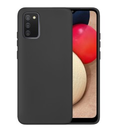 Силикон Original 360 Case Samsung Galaxy A02S (2020) (Чёрный)