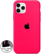 Силикон Original Round Case Apple iPhone 11 Pro Max (31) Barbie Pink