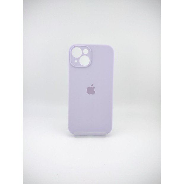 Силикон Original RoundCam Case Apple iPhone 14 (71) Light Glycine