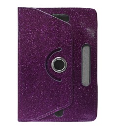 Чехол-книжка Universal Glitter Pad 7" (Фиолетовый)