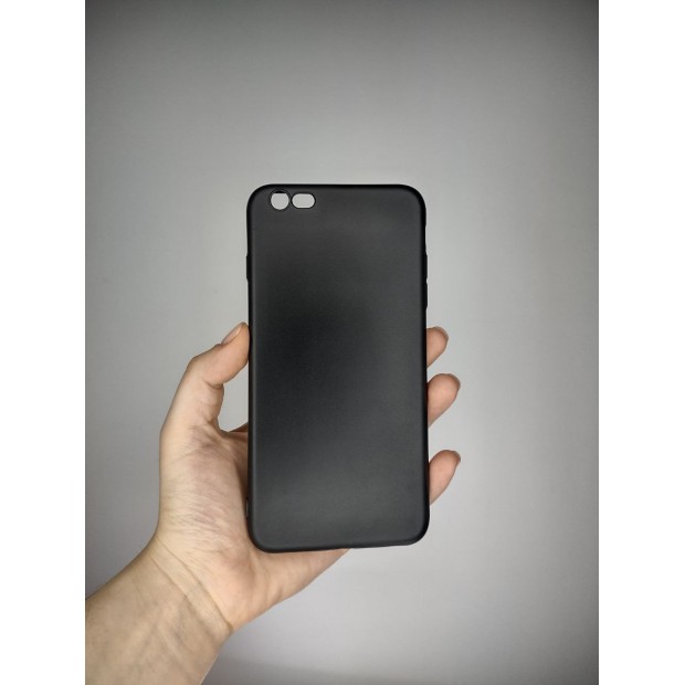 Силиконовый чехол Graphite Apple iPhone 6 Plus / 6s Plus (черный)