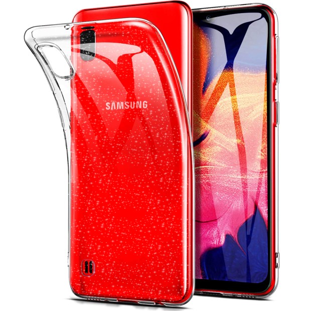 Силиконовый чехол Molan Shining Samsung Galaxy A10 / M10 (2019) (Прозрачный)