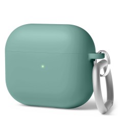 Чехол для наушников Full Silicone Case Apple AirPods 3 (55) Blackish Green