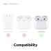 Чехол для наушников Full Silicone Case Apple AirPods 3 (55) Blackish Green