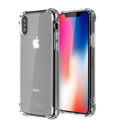 Силикон 6D Apple iPhone X / XS (Прозрачный)