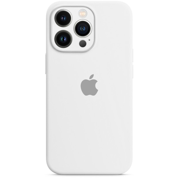 Силикон Original RoundCam Case Apple iPhone 13 Pro (06) White