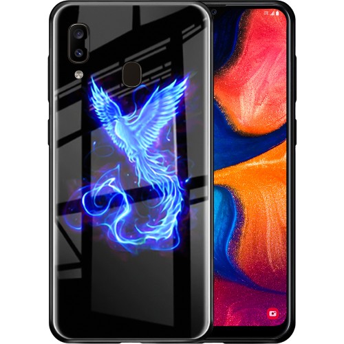 Накладка Luminous Glass Case Samsung A20 / A30 (2019) (Phoenix)