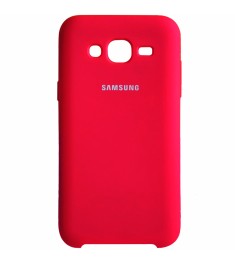 Силикон Original Case Samsung Galaxy J5 (2015) J500 (Бордовый)