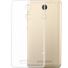 Силиконовый чехол QU Case Xiaomi Redmi Note 3 (Прозрачный)
