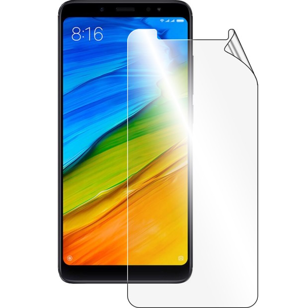 Защитная плёнка Hydrogel HD Xiaomi Redmi Note 5 (передняя)
