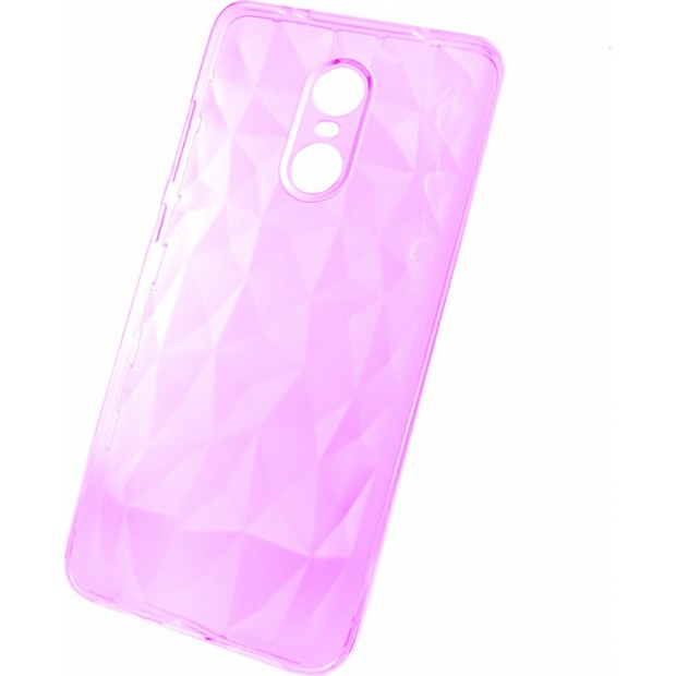 Силиконовый чехол Prism Case Xiaomi Redmi Note 4x (розовый)