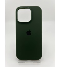 Силикон Original Round Case Apple iPhone 16 Pro (69) Atrovirens