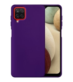 Силикон Original 360 Case Samsung Galaxy A12 (2020) (Фиолетовый)