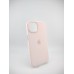 Чехол Silicone Case with MagSafe Apple iPhone 15 (Light Pink)