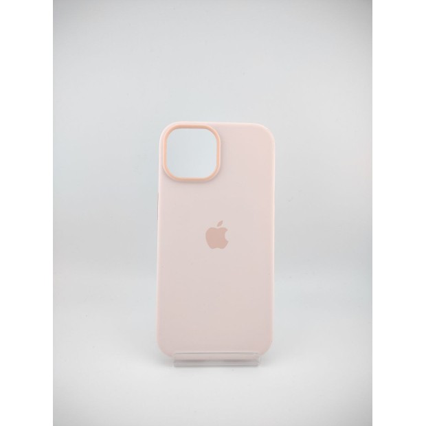 Чехол Silicone Case with MagSafe Apple iPhone 15 (Light Pink)