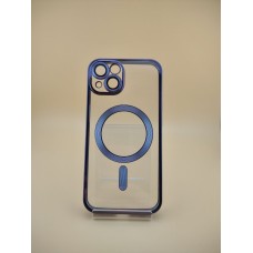 Чехол UMKU Shining with MagSafe Apple iPhone 13 (Dark Purple)