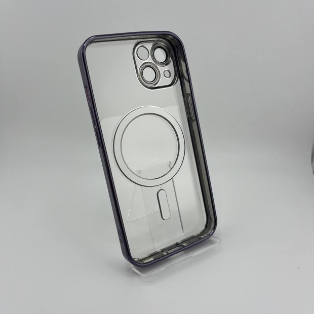 Чехол UMKU Shining with MagSafe Apple iPhone 13 (Dark Purple)