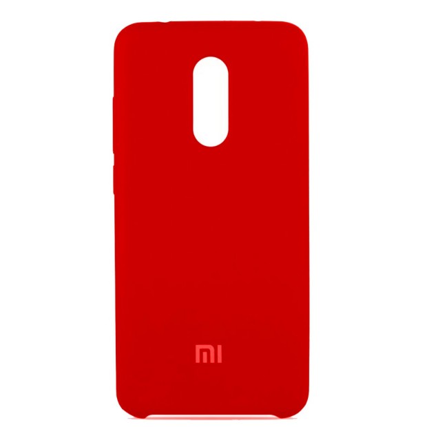 Силиконовый чехол Original Case Xiaomi Redmi 5 Plus (Красный)