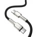 USB-кабель Baseus Metal Data 100W (1m) (Type-C to Type-C) (Чёрный) CATJK-C01