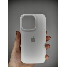 Силикон Original Round Case Apple iPhone 14 Pro (06) White