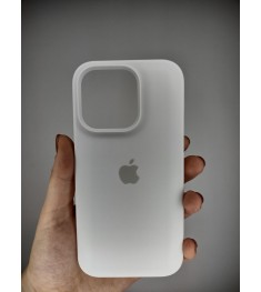 Силикон Original Round Case Apple iPhone 14 Pro (06) White