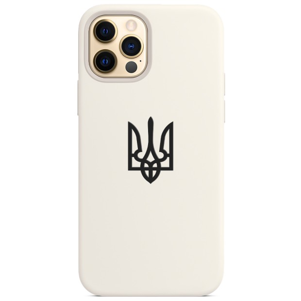 Силикон Patriot Case Apple iPhone 12 / 12 Pro (White)