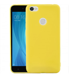 Силиконовый чехол iNavi Color Xiaomi Redmi Note 5a Prime (желтый)