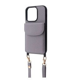 Чехол WAVE Leather Pocket Case iPhone 13 (Light Purple)