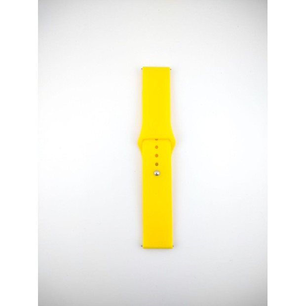 Ремешок для смарт-часов универсальный 22мм Original Design (Жёлтый)