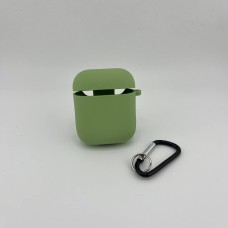 Чехол для наушников Full Silicone Case with Microfiber Apple AirPods (83) Avocado