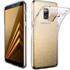 Силикон Molan Shining Samsung Galaxy A8 Plus (2018) A730 (Прозрачный)