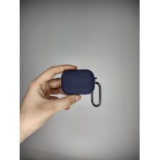 Чехол для наушников Full Silicone Case with Microfiber Apple AirPods Pro 2 (09) Midnight Blue