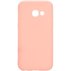Силиконовый чехол iNavi Color Samsung Galaxy A320 (2017) (Розовый)