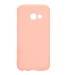 Силиконовый чехол iNavi Color Samsung Galaxy A320 (2017) (Розовый)