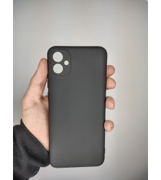 Силикон Original 360 ShutCam Case Samsung Galaxy A04E (2022) (Чёрный)