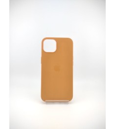 Чехол Leather Case with Magsafe Apple IPhone 13 (Golden Brown)
