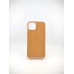 Чехол Leather Case with Magsafe Apple IPhone 13 (Golden Brown)