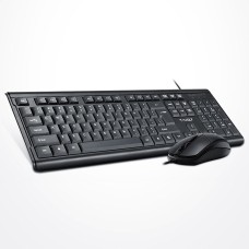 Клавиатура T-Wolf TF500 + Мышь (Чёрный)