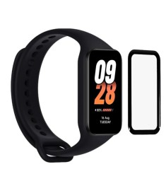 Защитное стекло 5D Xiaomi Mi Band 8 Active Black