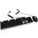 Клавиатура LED Gaming Keyboard + Мышь M416 (Чёрный)