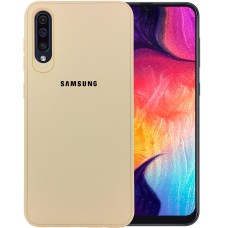 Силиконовый чехол Junket Case Samsung Galaxy A30s / A50 / A50s (2019) (Пудра)