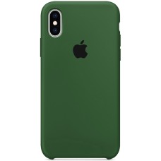 Силиконовый чехол Original Case Apple iPhone XS Max (52) Olive