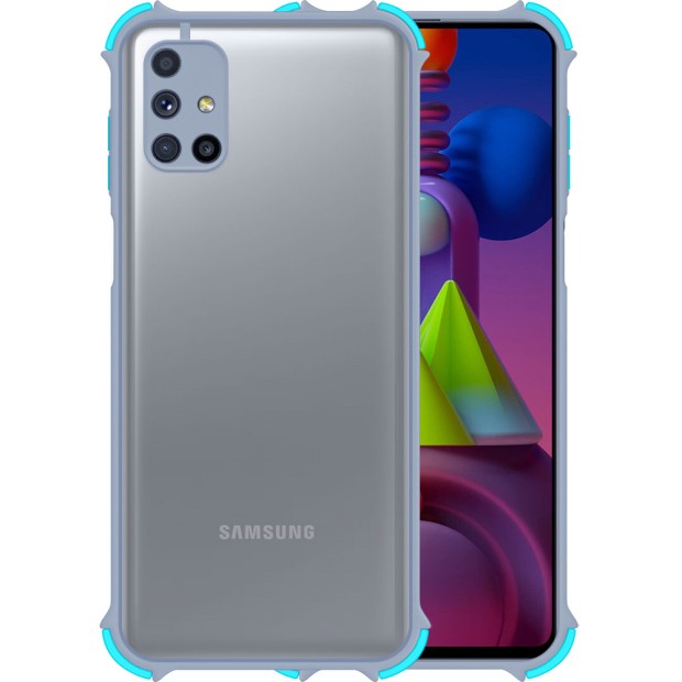 Чехол Armor Frame Samsung Galaxy M51 (Серый)