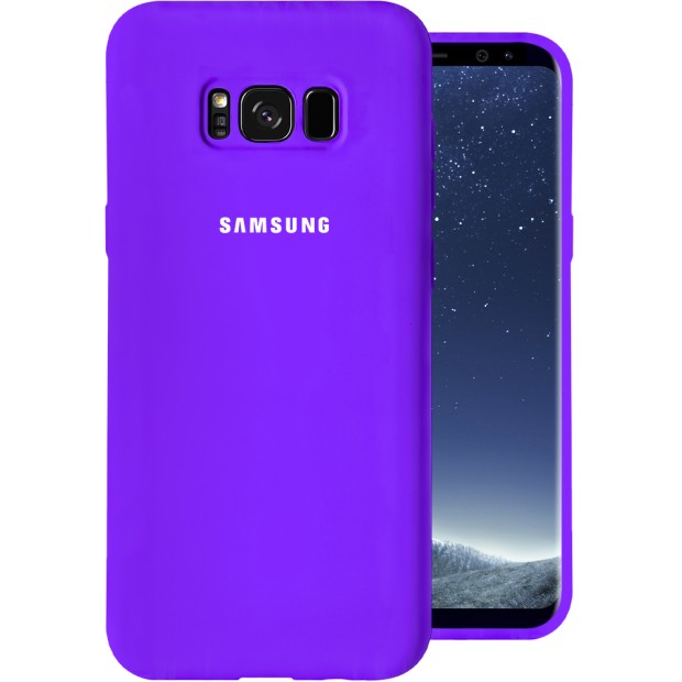 Силиконовый чехол Original Case Samsung Galaxy S8 Plus (30) Purple